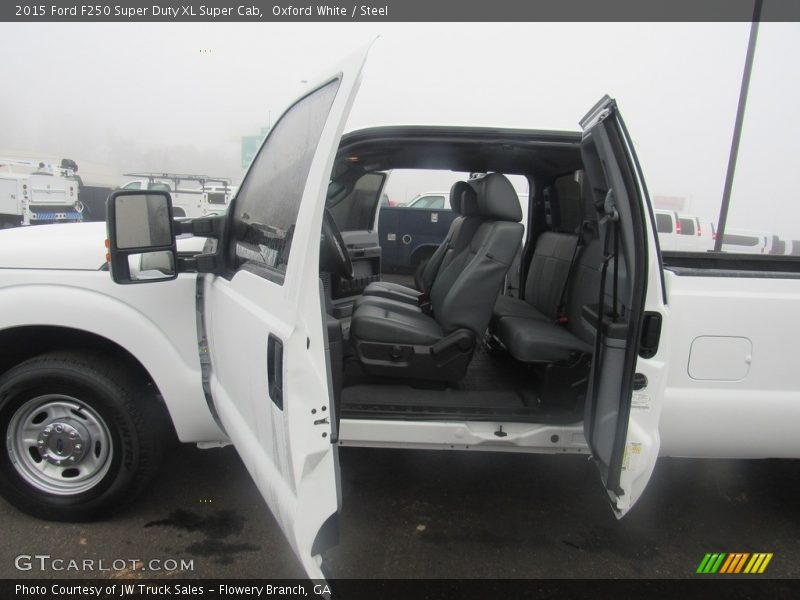 Oxford White / Steel 2015 Ford F250 Super Duty XL Super Cab