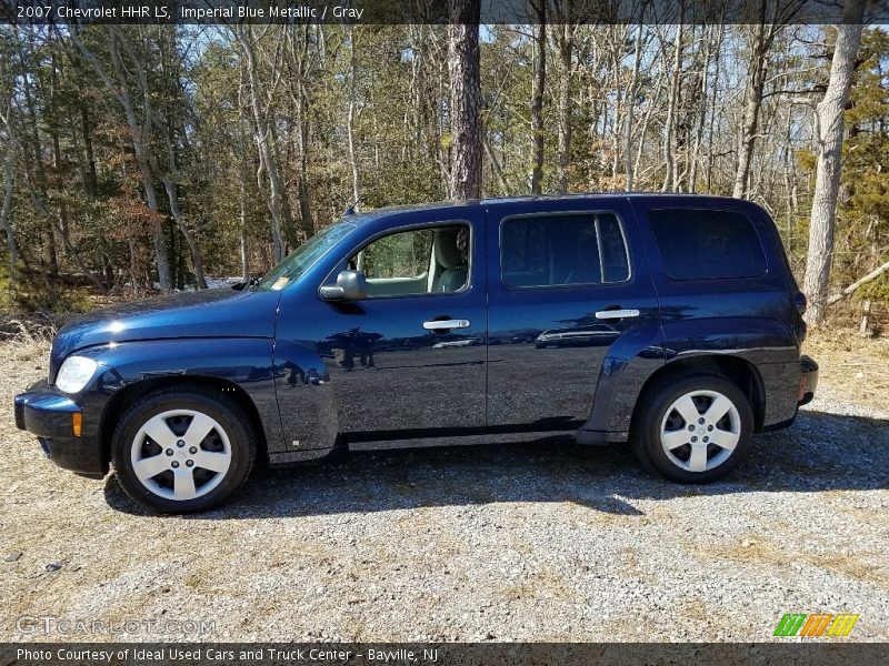 Imperial Blue Metallic / Gray 2007 Chevrolet HHR LS