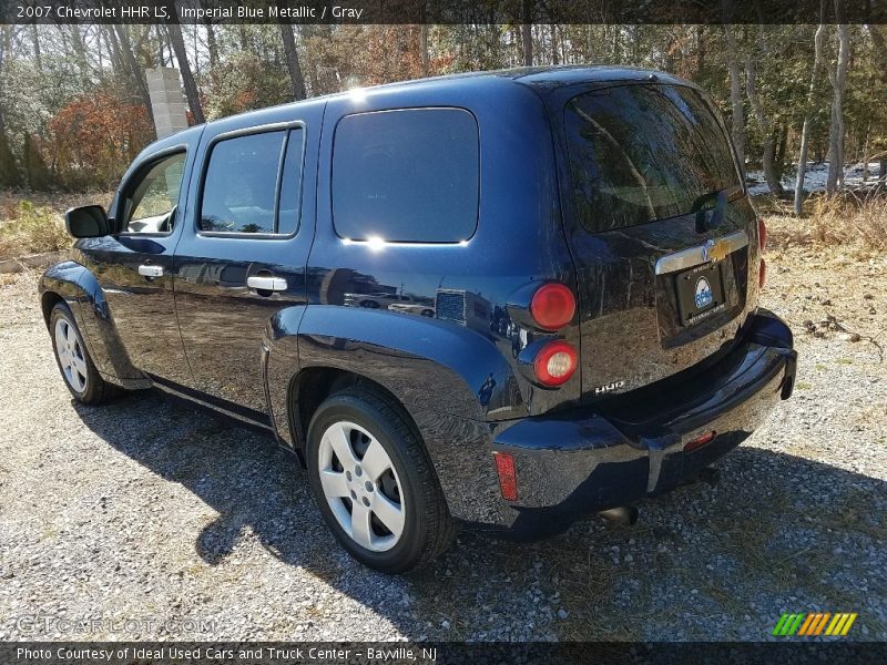 Imperial Blue Metallic / Gray 2007 Chevrolet HHR LS