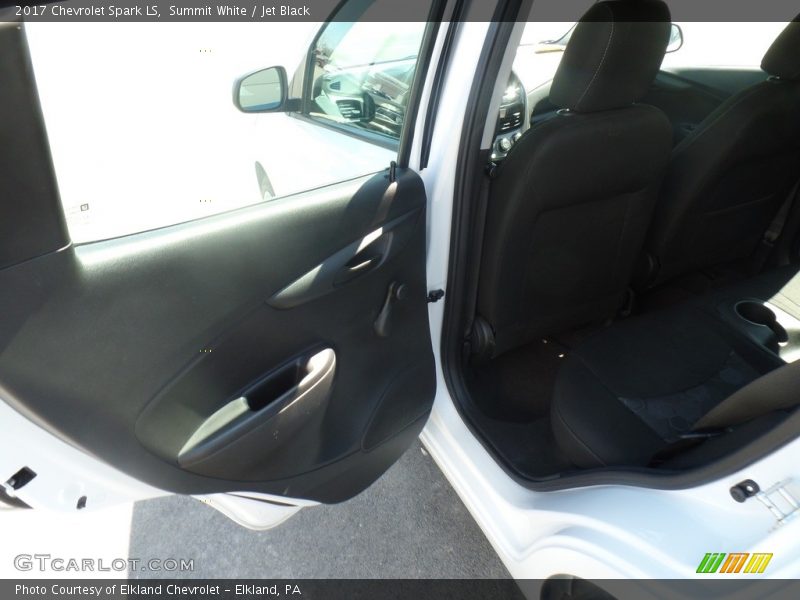 Summit White / Jet Black 2017 Chevrolet Spark LS