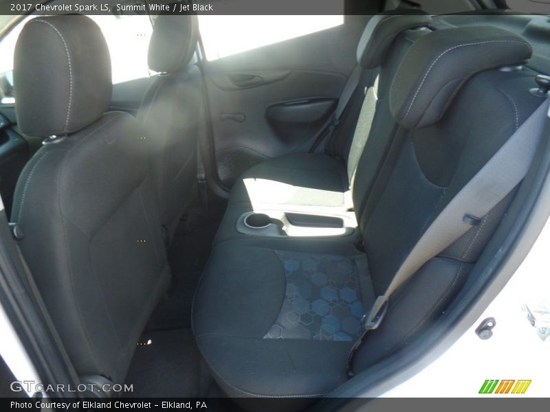 Summit White / Jet Black 2017 Chevrolet Spark LS
