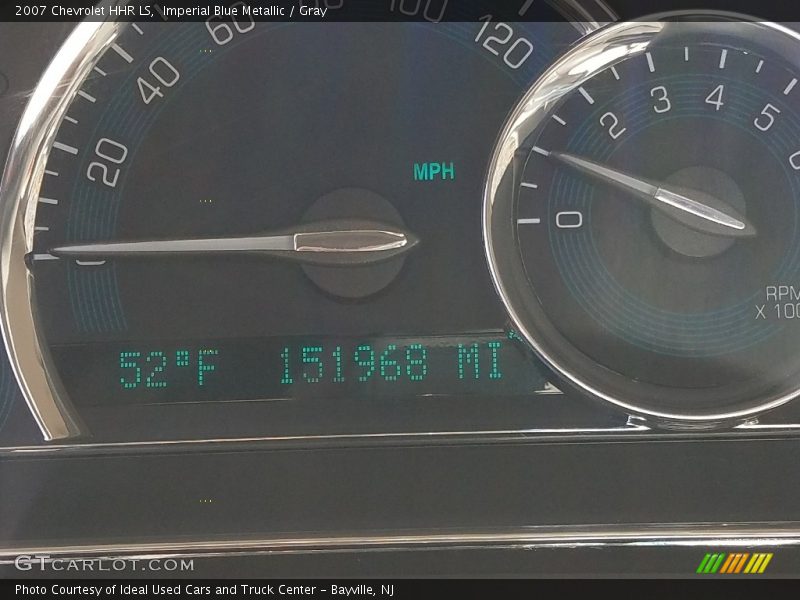 Imperial Blue Metallic / Gray 2007 Chevrolet HHR LS