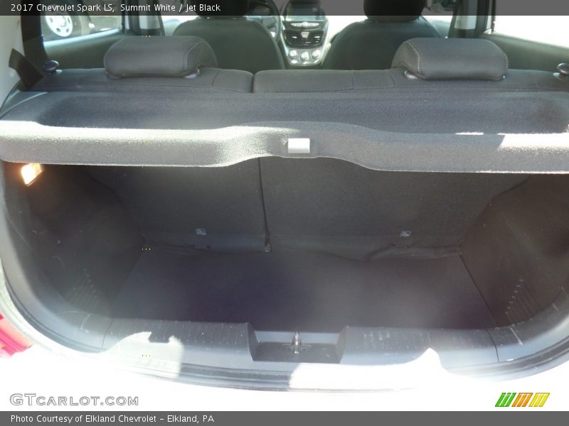 Summit White / Jet Black 2017 Chevrolet Spark LS