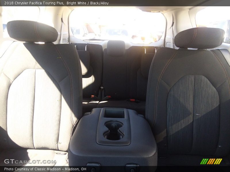 Bright White / Black/Alloy 2018 Chrysler Pacifica Touring Plus