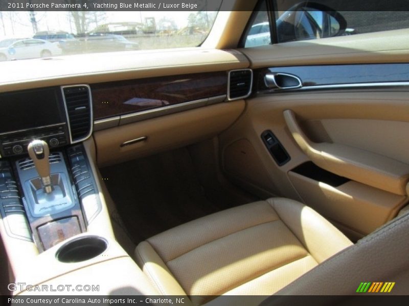 Yachting Blue Metallic / Luxor Beige 2011 Porsche Panamera 4