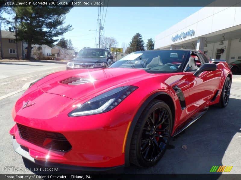 Torch Red / Black 2019 Chevrolet Corvette Z06 Coupe