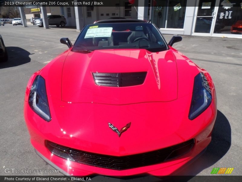 Torch Red / Black 2019 Chevrolet Corvette Z06 Coupe