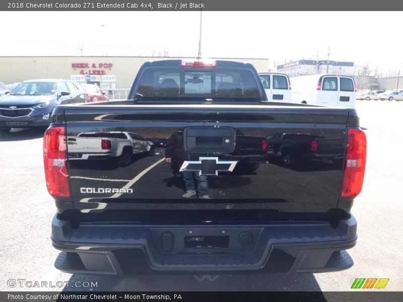 Black / Jet Black 2018 Chevrolet Colorado Z71 Extended Cab 4x4