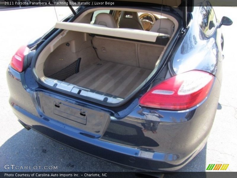 Yachting Blue Metallic / Luxor Beige 2011 Porsche Panamera 4