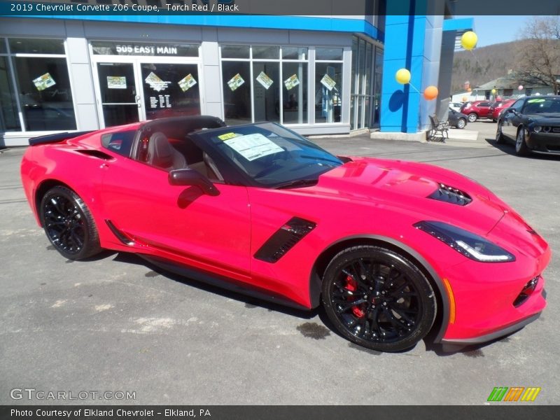 Torch Red / Black 2019 Chevrolet Corvette Z06 Coupe