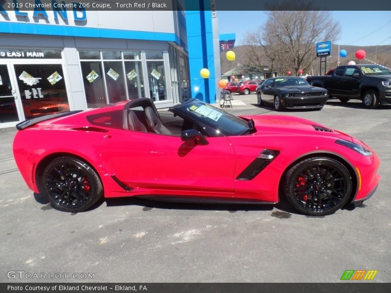 Torch Red / Black 2019 Chevrolet Corvette Z06 Coupe