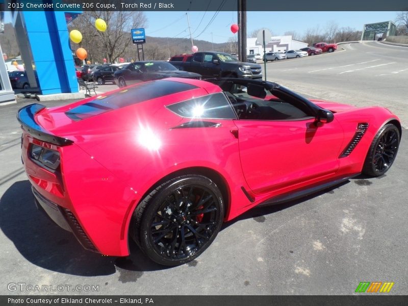 Torch Red / Black 2019 Chevrolet Corvette Z06 Coupe