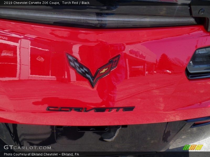 Torch Red / Black 2019 Chevrolet Corvette Z06 Coupe