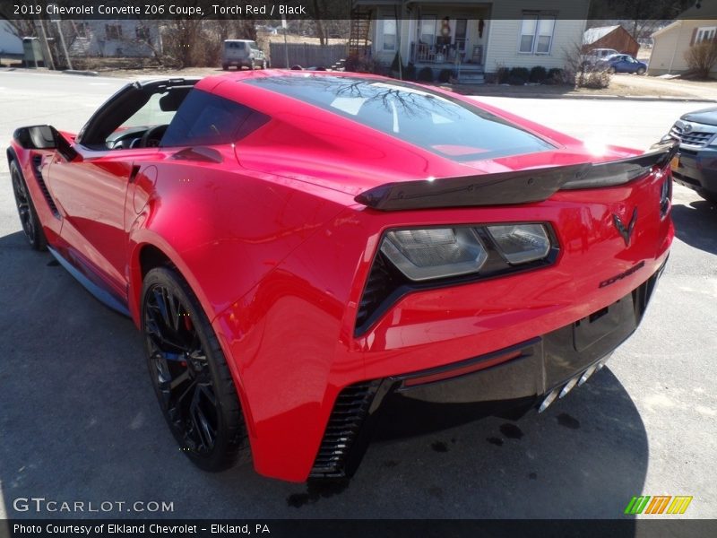 Torch Red / Black 2019 Chevrolet Corvette Z06 Coupe