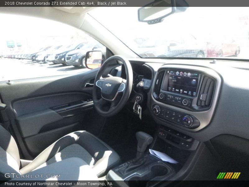 Black / Jet Black 2018 Chevrolet Colorado Z71 Extended Cab 4x4