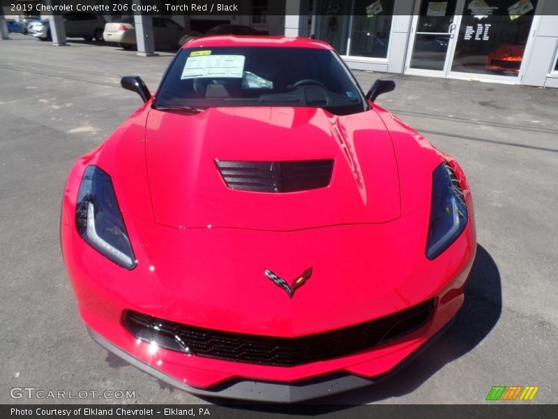 Torch Red / Black 2019 Chevrolet Corvette Z06 Coupe
