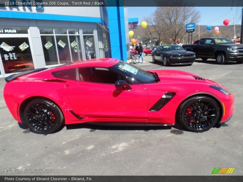Torch Red / Black 2019 Chevrolet Corvette Z06 Coupe