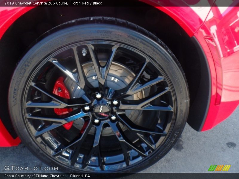 Torch Red / Black 2019 Chevrolet Corvette Z06 Coupe