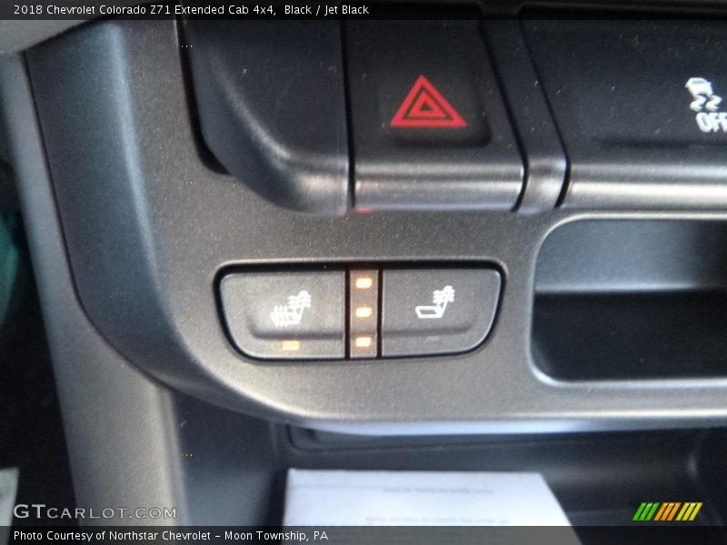 Black / Jet Black 2018 Chevrolet Colorado Z71 Extended Cab 4x4