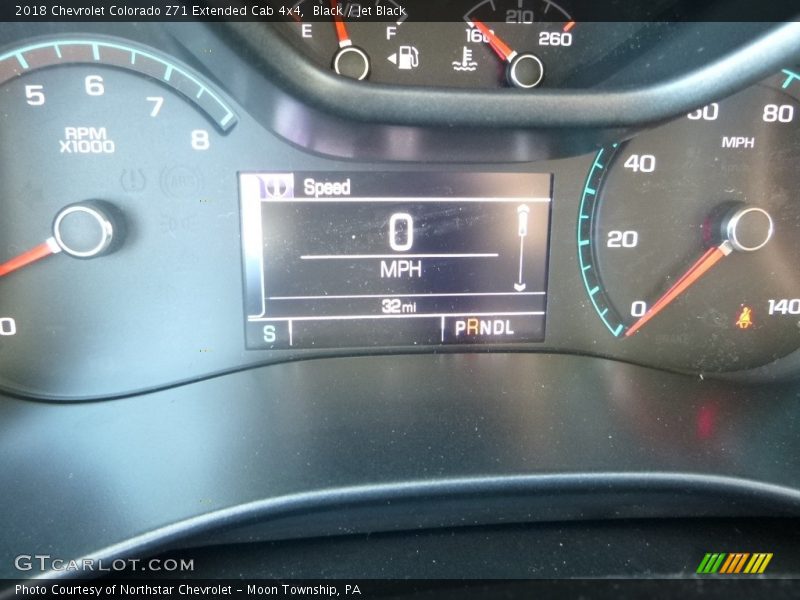  2018 Colorado Z71 Extended Cab 4x4 Z71 Extended Cab 4x4 Gauges
