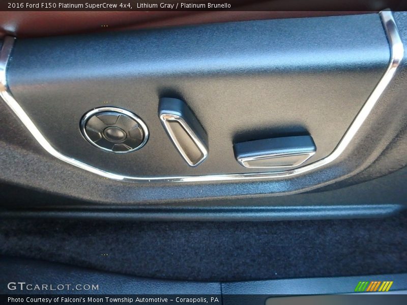 Lithium Gray / Platinum Brunello 2016 Ford F150 Platinum SuperCrew 4x4