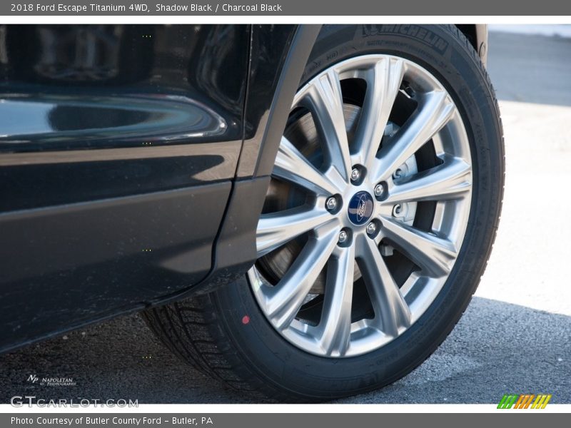 Shadow Black / Charcoal Black 2018 Ford Escape Titanium 4WD