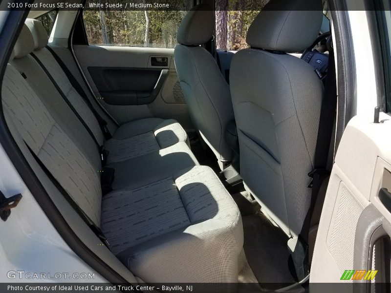 White Suede / Medium Stone 2010 Ford Focus SE Sedan
