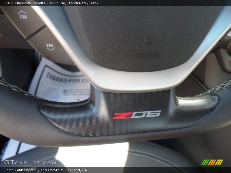 Torch Red / Black 2019 Chevrolet Corvette Z06 Coupe
