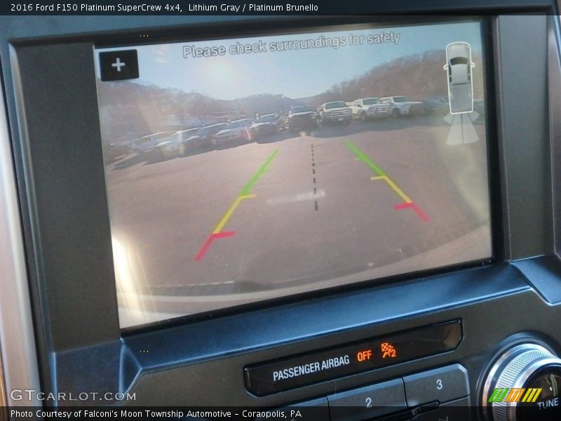Lithium Gray / Platinum Brunello 2016 Ford F150 Platinum SuperCrew 4x4