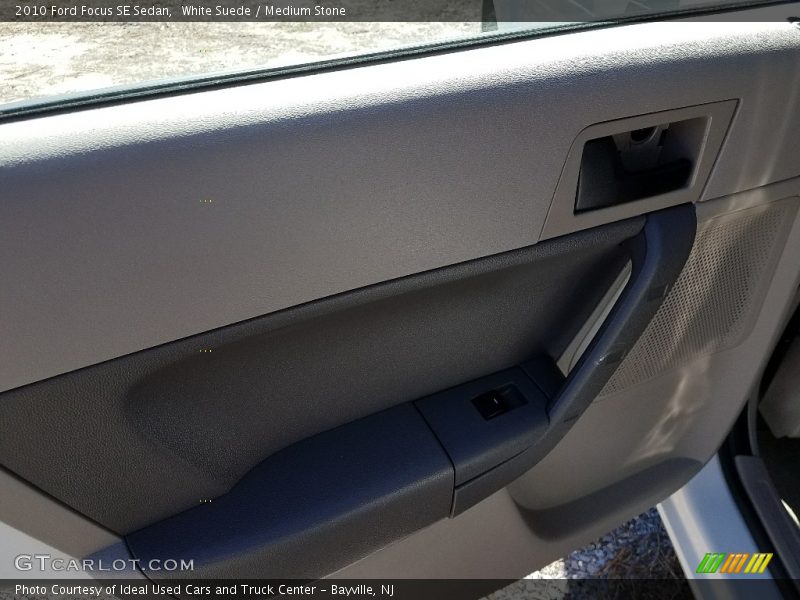 White Suede / Medium Stone 2010 Ford Focus SE Sedan