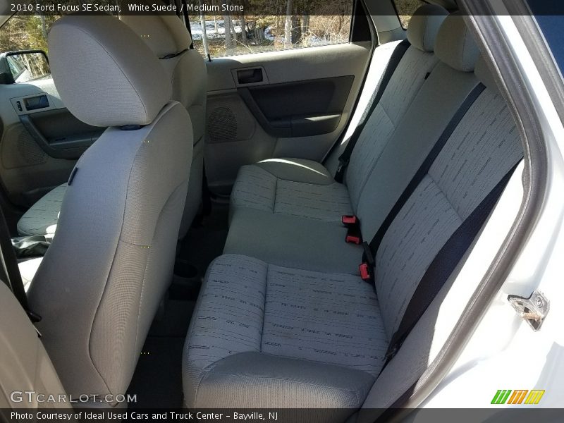 White Suede / Medium Stone 2010 Ford Focus SE Sedan