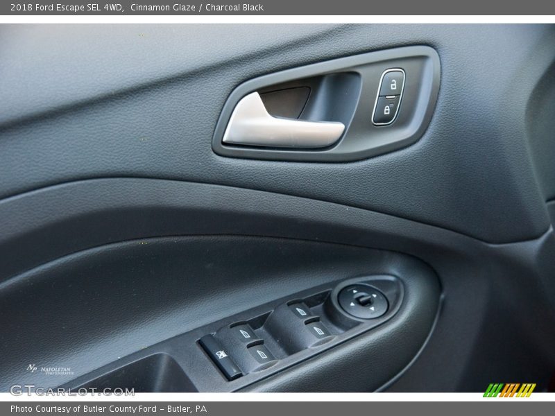 Cinnamon Glaze / Charcoal Black 2018 Ford Escape SEL 4WD