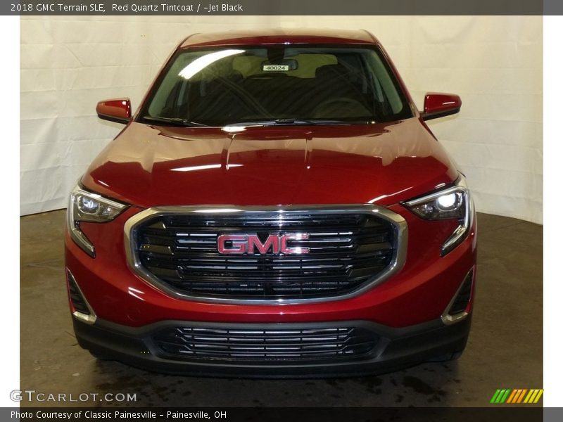 Red Quartz Tintcoat / ­Jet Black 2018 GMC Terrain SLE