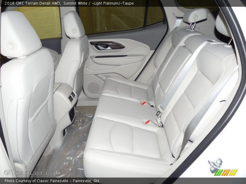 Summit White / ­Light Platinum/­Taupe 2018 GMC Terrain Denali AWD