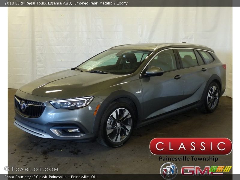 Smoked Pearl Metallic / Ebony 2018 Buick Regal TourX Essence AWD