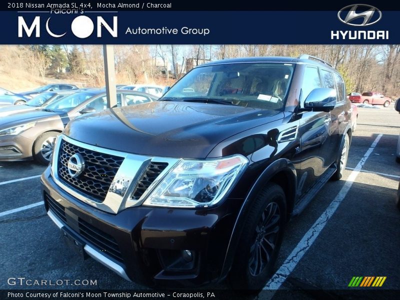 Mocha Almond / Charcoal 2018 Nissan Armada SL 4x4