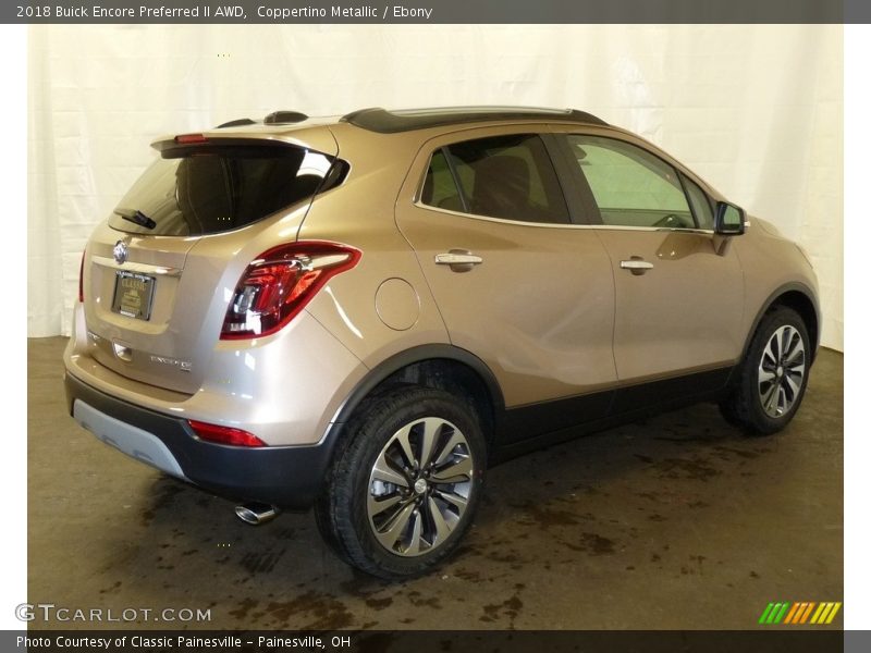 Coppertino Metallic / Ebony 2018 Buick Encore Preferred II AWD