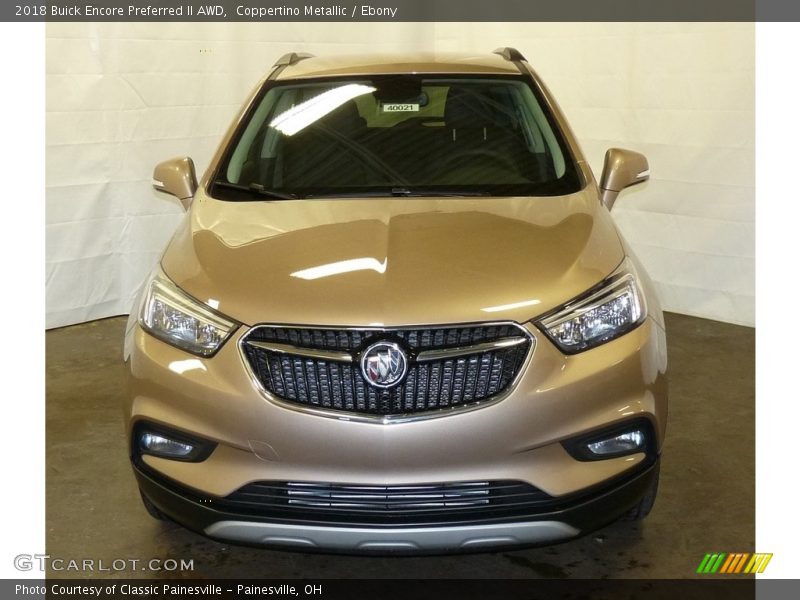 Coppertino Metallic / Ebony 2018 Buick Encore Preferred II AWD