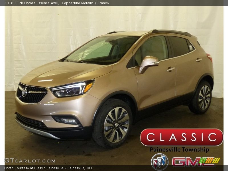 Coppertino Metallic / Brandy 2018 Buick Encore Essence AWD