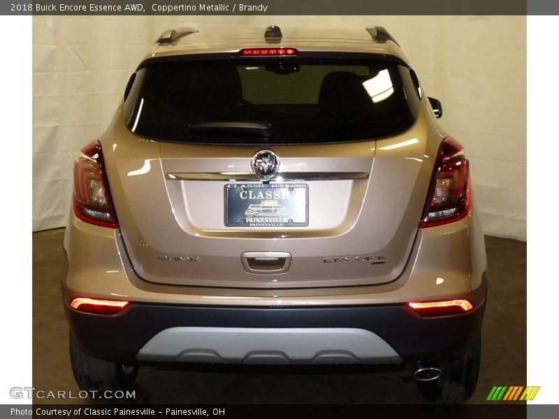 Coppertino Metallic / Brandy 2018 Buick Encore Essence AWD