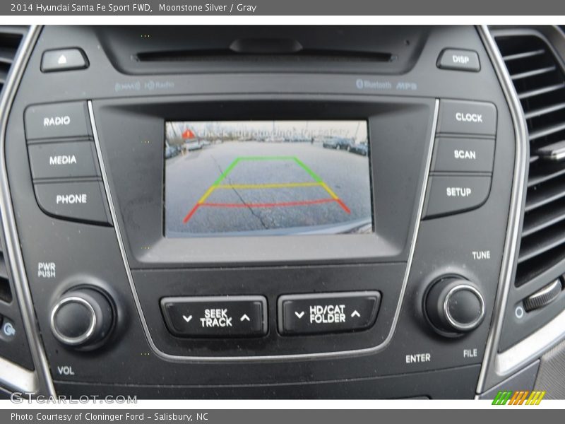 Moonstone Silver / Gray 2014 Hyundai Santa Fe Sport FWD