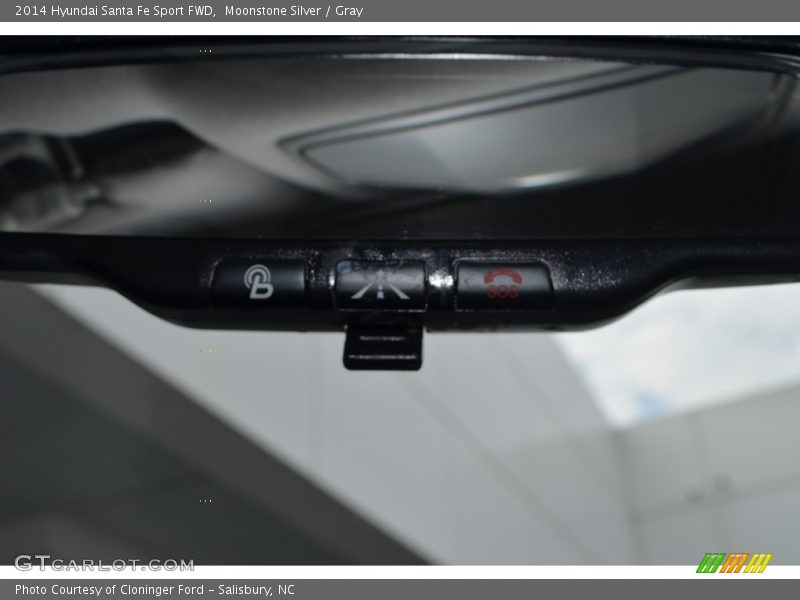 Moonstone Silver / Gray 2014 Hyundai Santa Fe Sport FWD