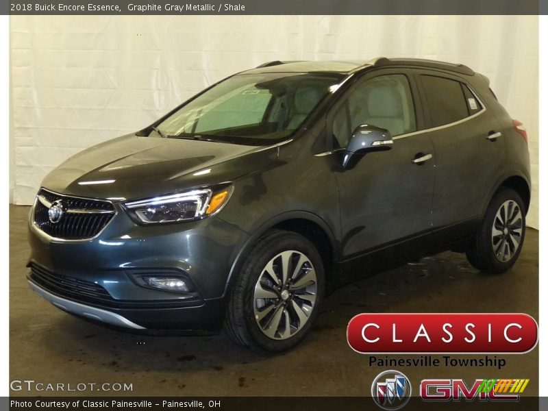 Graphite Gray Metallic / Shale 2018 Buick Encore Essence