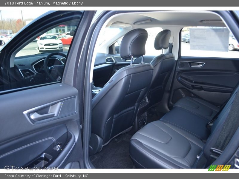 Rear Seat of 2018 Edge Titanium