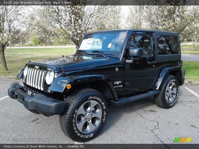 Black / Black 2018 Jeep Wrangler Sahara 4x4