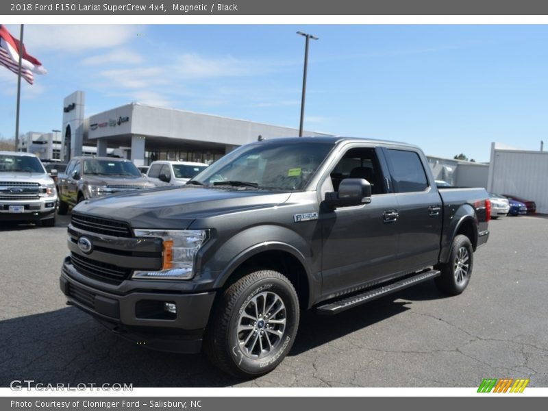 Magnetic / Black 2018 Ford F150 Lariat SuperCrew 4x4