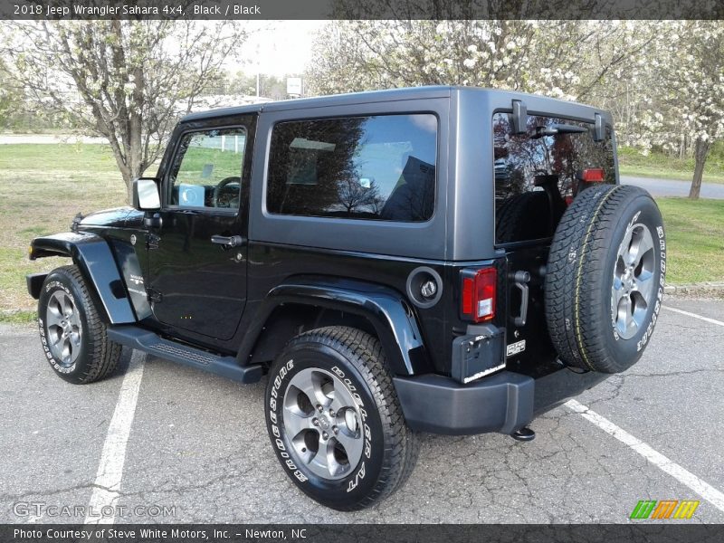 Black / Black 2018 Jeep Wrangler Sahara 4x4
