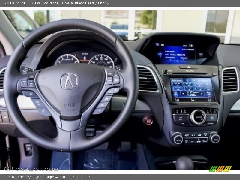 Crystal Black Pearl / Ebony 2018 Acura RDX FWD Advance