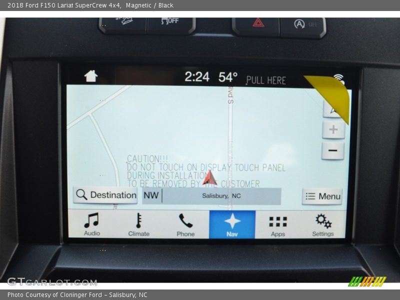 Magnetic / Black 2018 Ford F150 Lariat SuperCrew 4x4