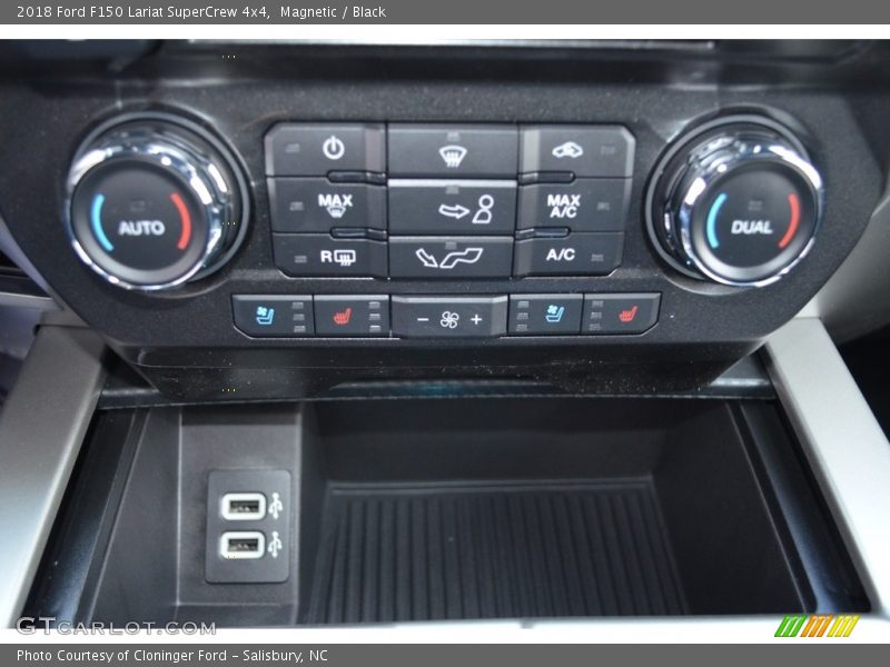 Magnetic / Black 2018 Ford F150 Lariat SuperCrew 4x4